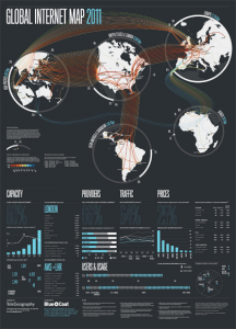 Global Internet Map 2011 Global Internet Map 2011